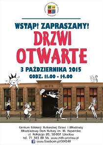 DRZWI OTWARTE w Centrum Edukacji Kulturalnej Dzieci i Młodzieży we Wrocławiu
